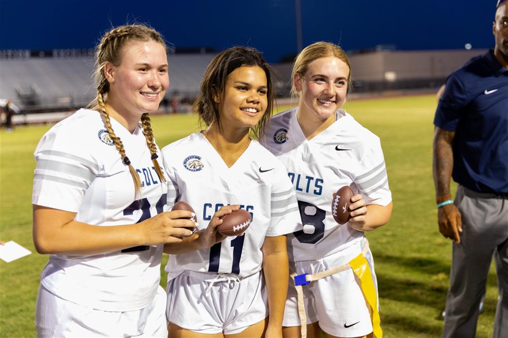 Flag Football Finals, Casteel v. Hamilton